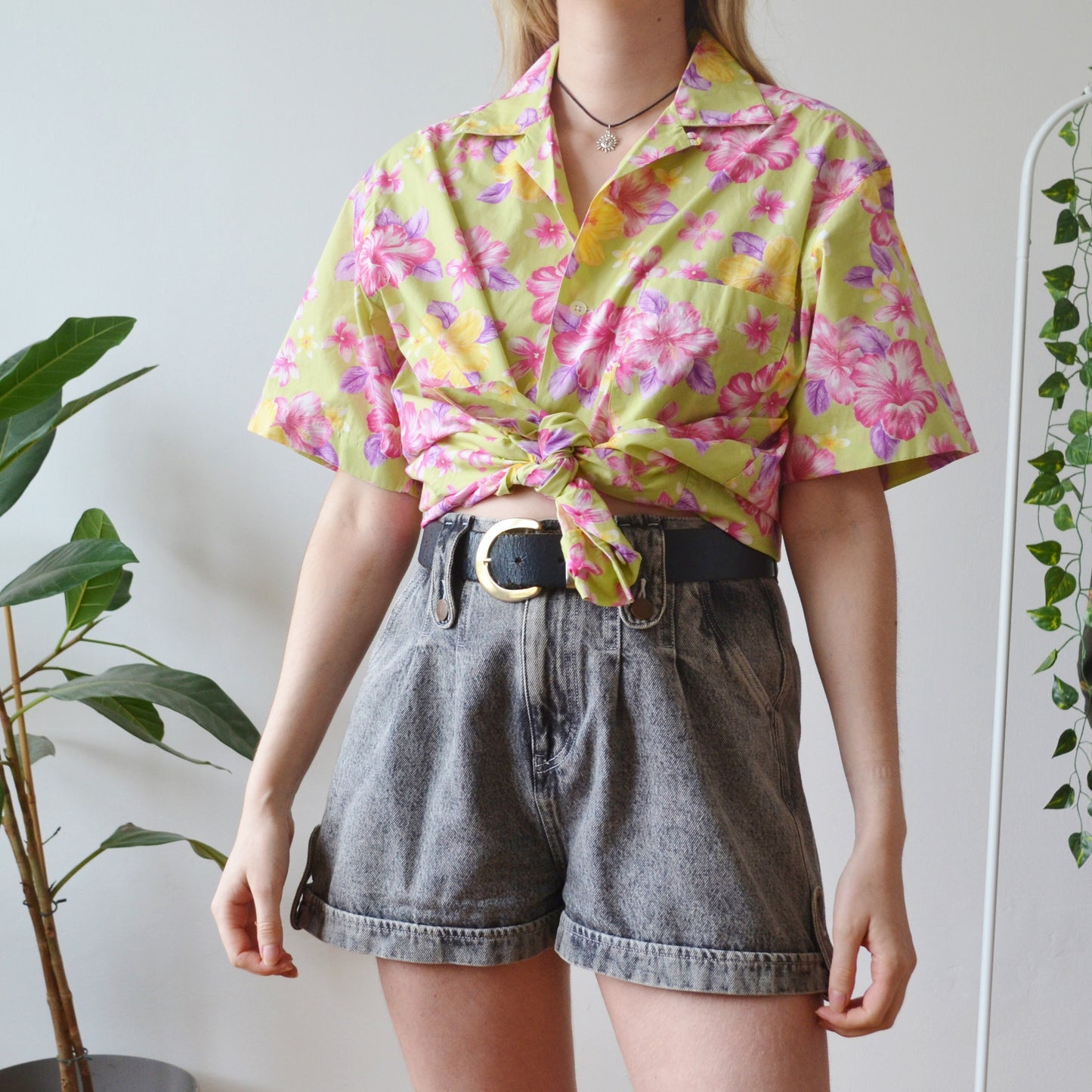 Vintage Tropical Shirt M