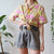 Vintage Tropical Shirt M