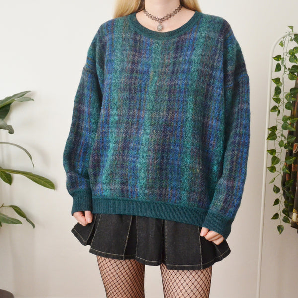 Vintage Turquoise Jumper L
