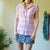 Plaid blouse uk 16