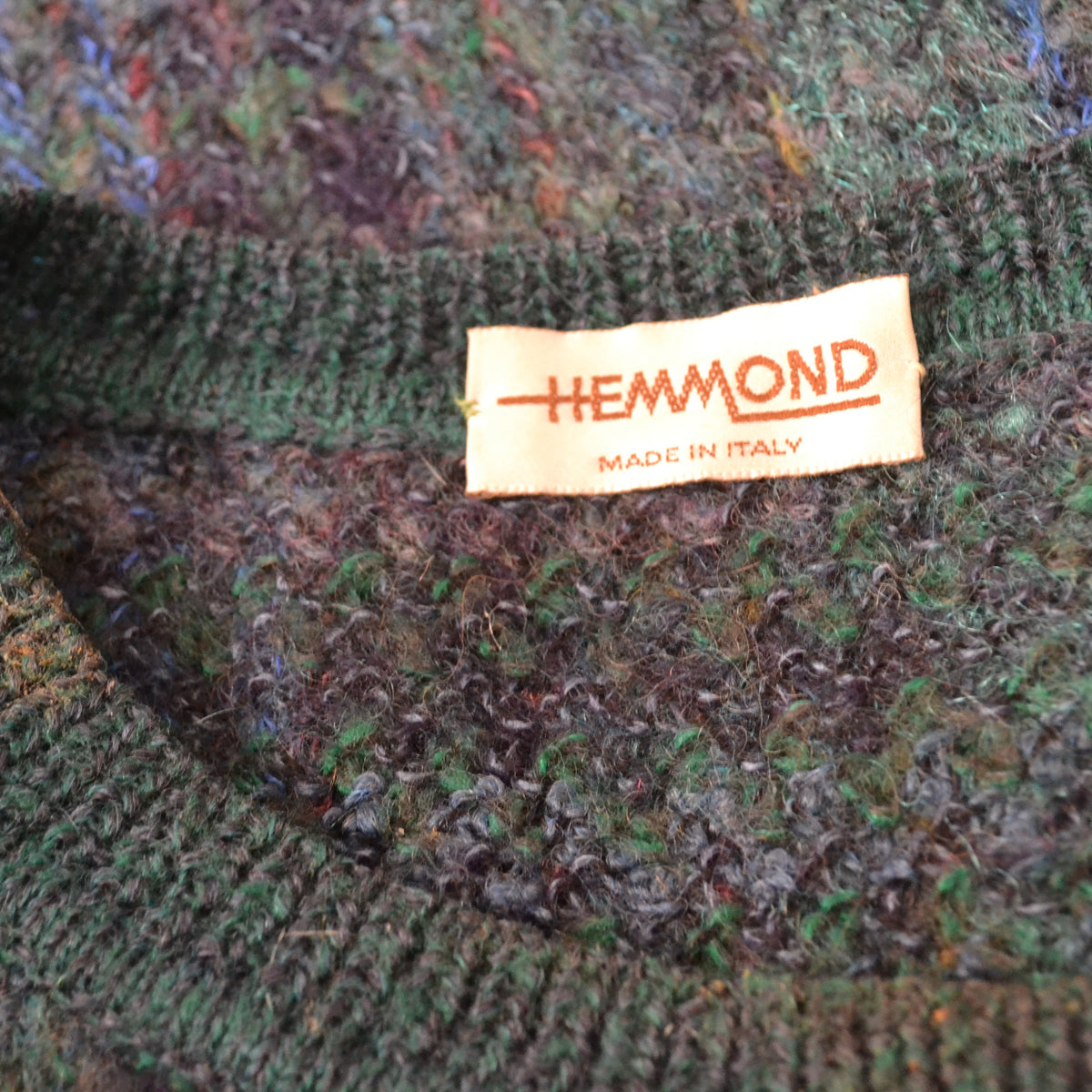 Vintage Turquoise Jumper L