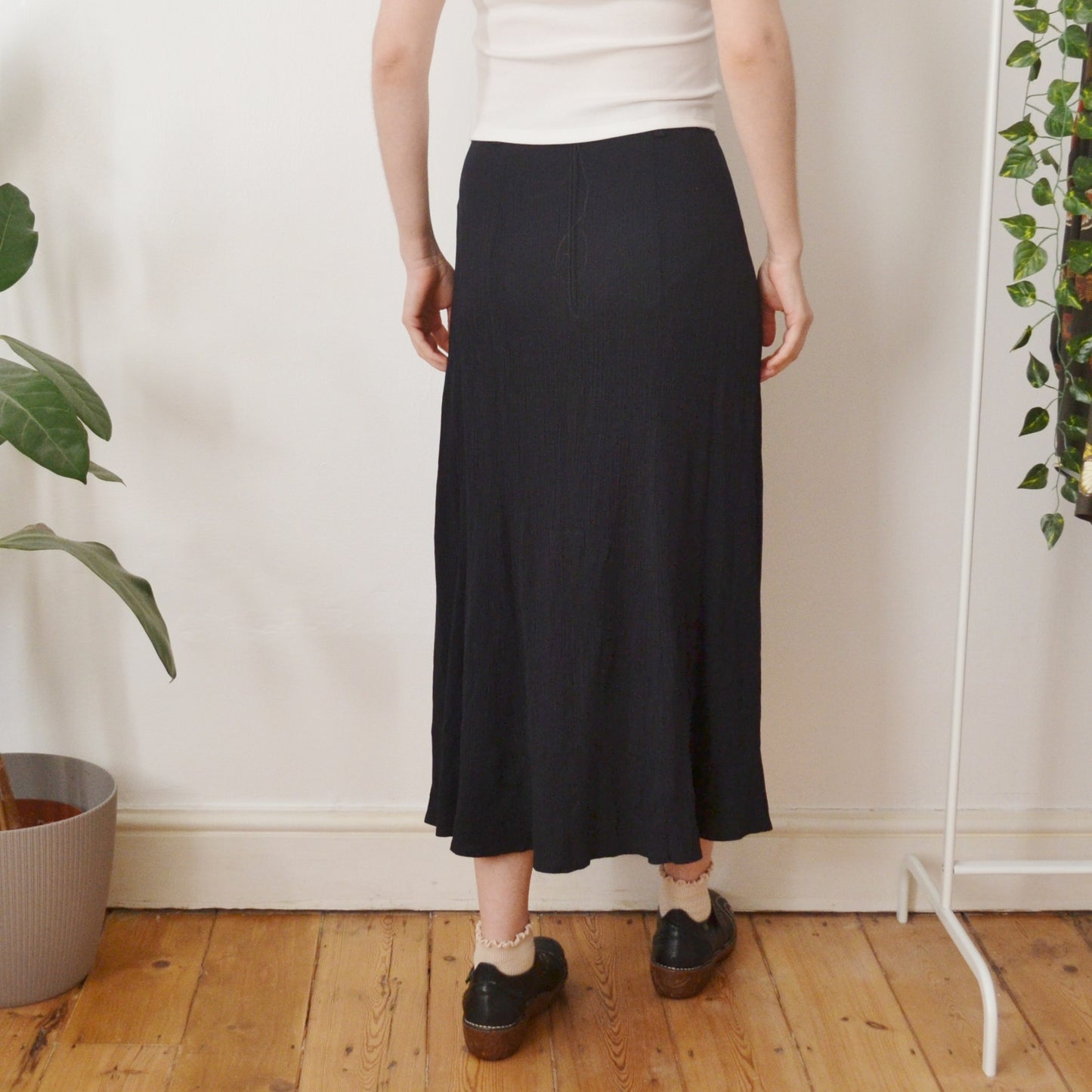 Vintage Navy Skirt M