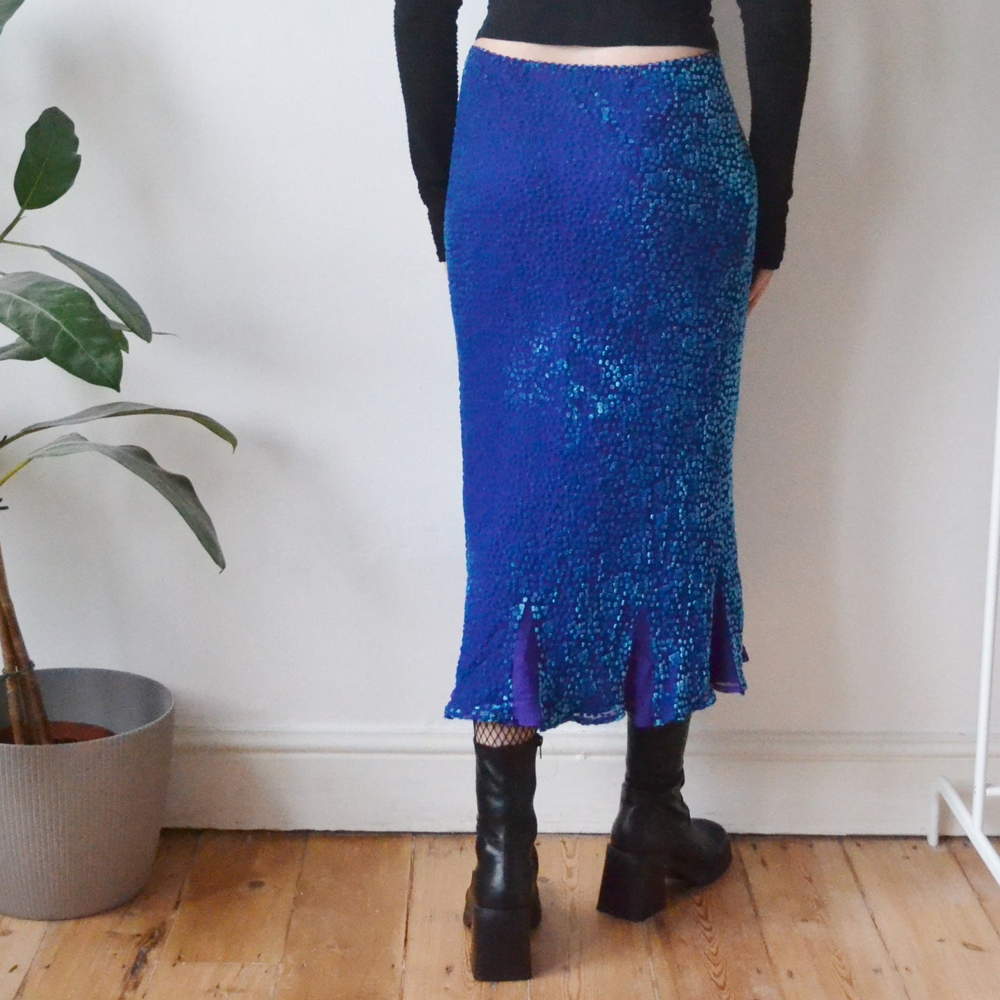 Blue skirt uk 10