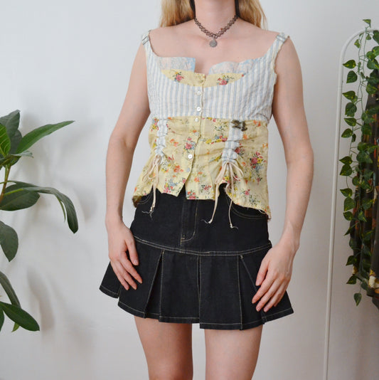 Vintage Floral Top M