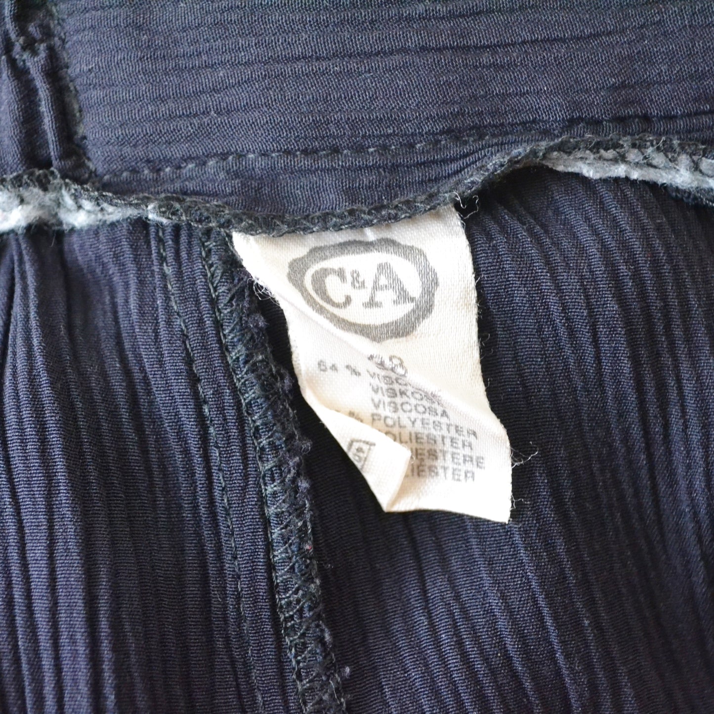 Vintage Navy Skirt M