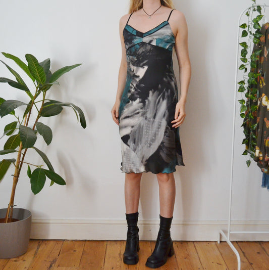 Vintage Graphic Dress S