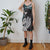 Vintage Graphic Dress S