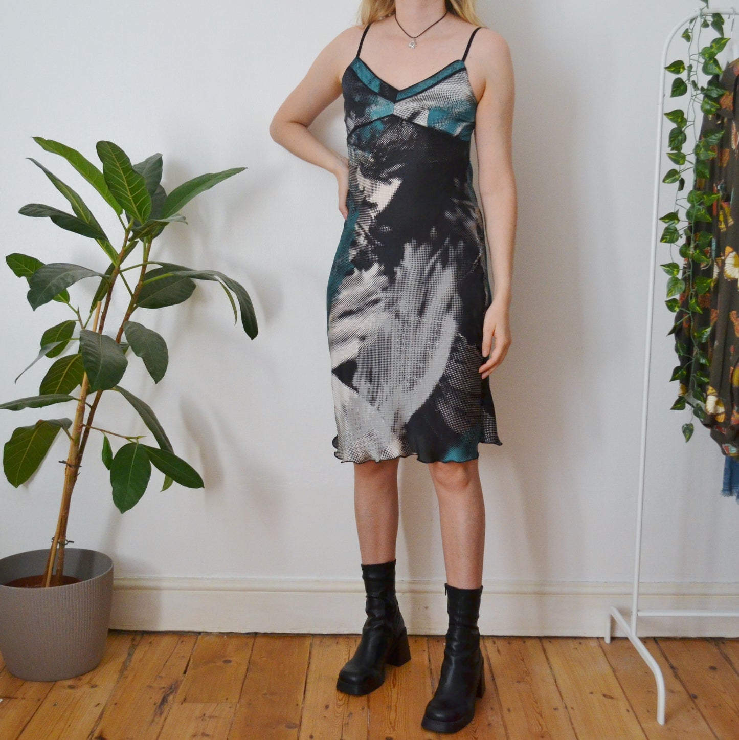 Vintage Graphic Dress S