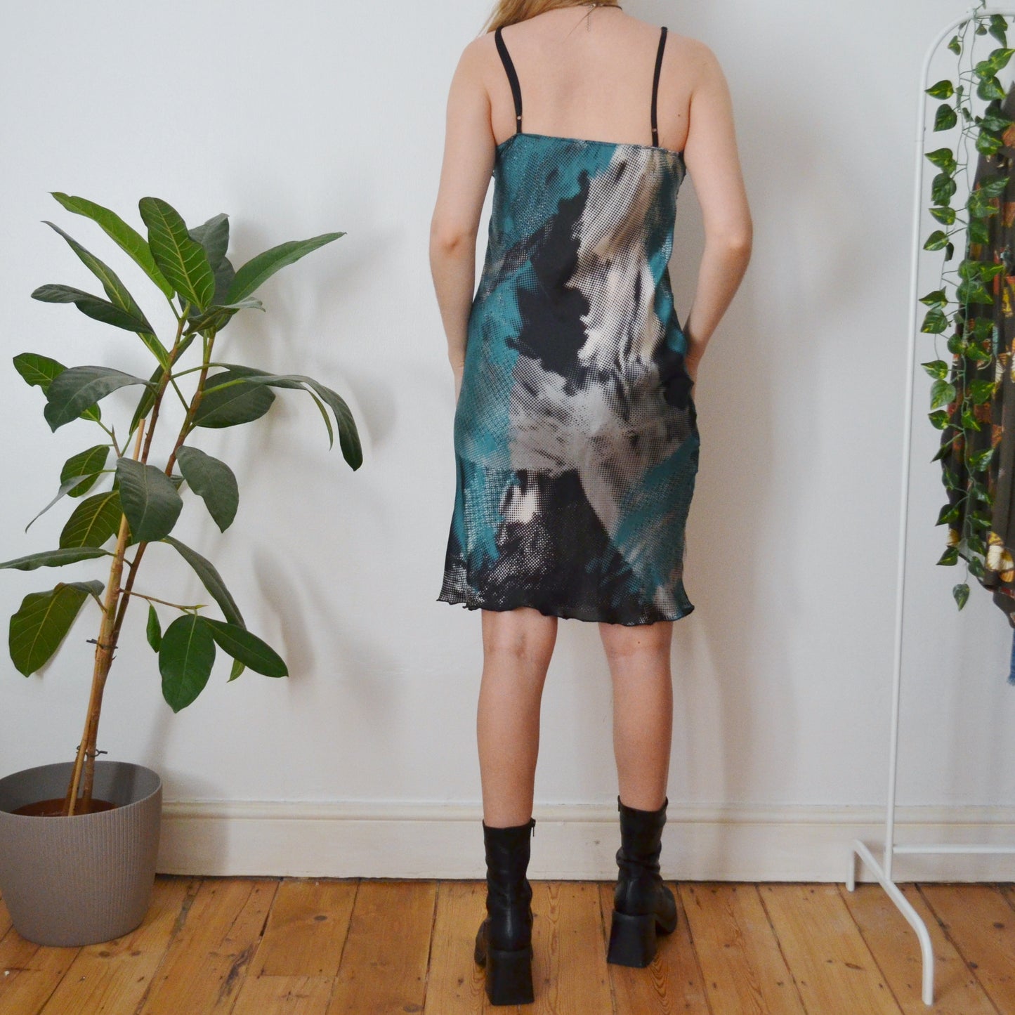 Vintage Graphic Dress S