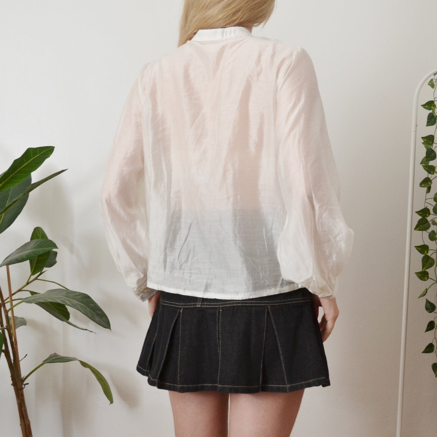 Vintage White Blouse