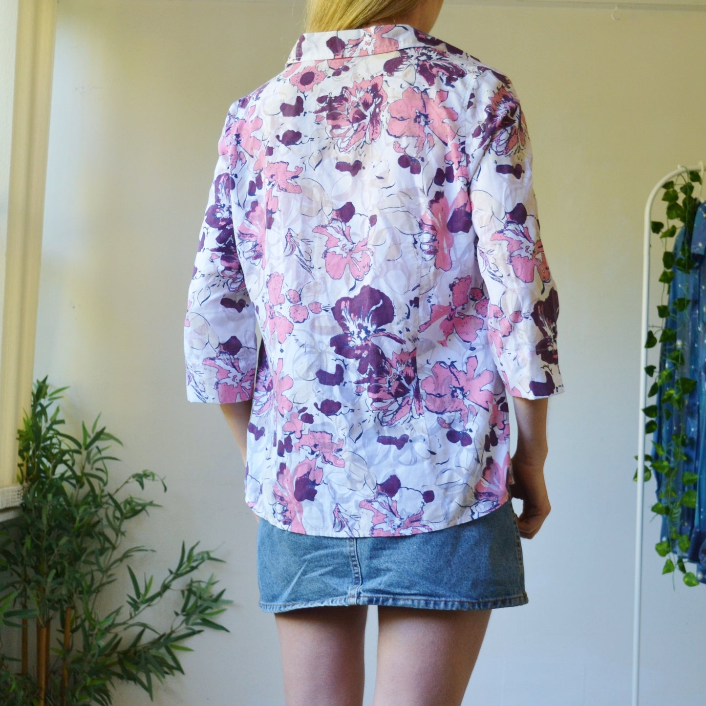 Floral blouse uk 12