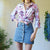 Floral blouse uk 12