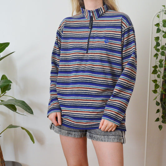 Vintage Stripe Fleece L