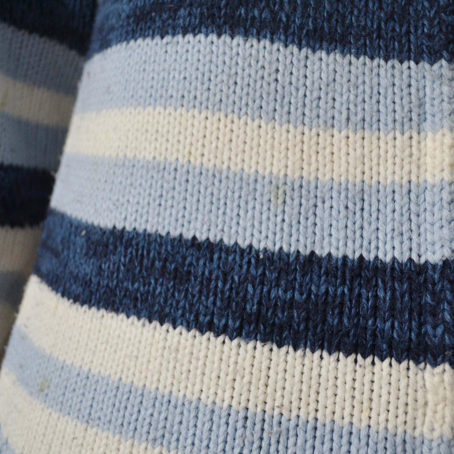 Stripe cardigan L