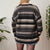 Vintage Monochrome Cardigan L