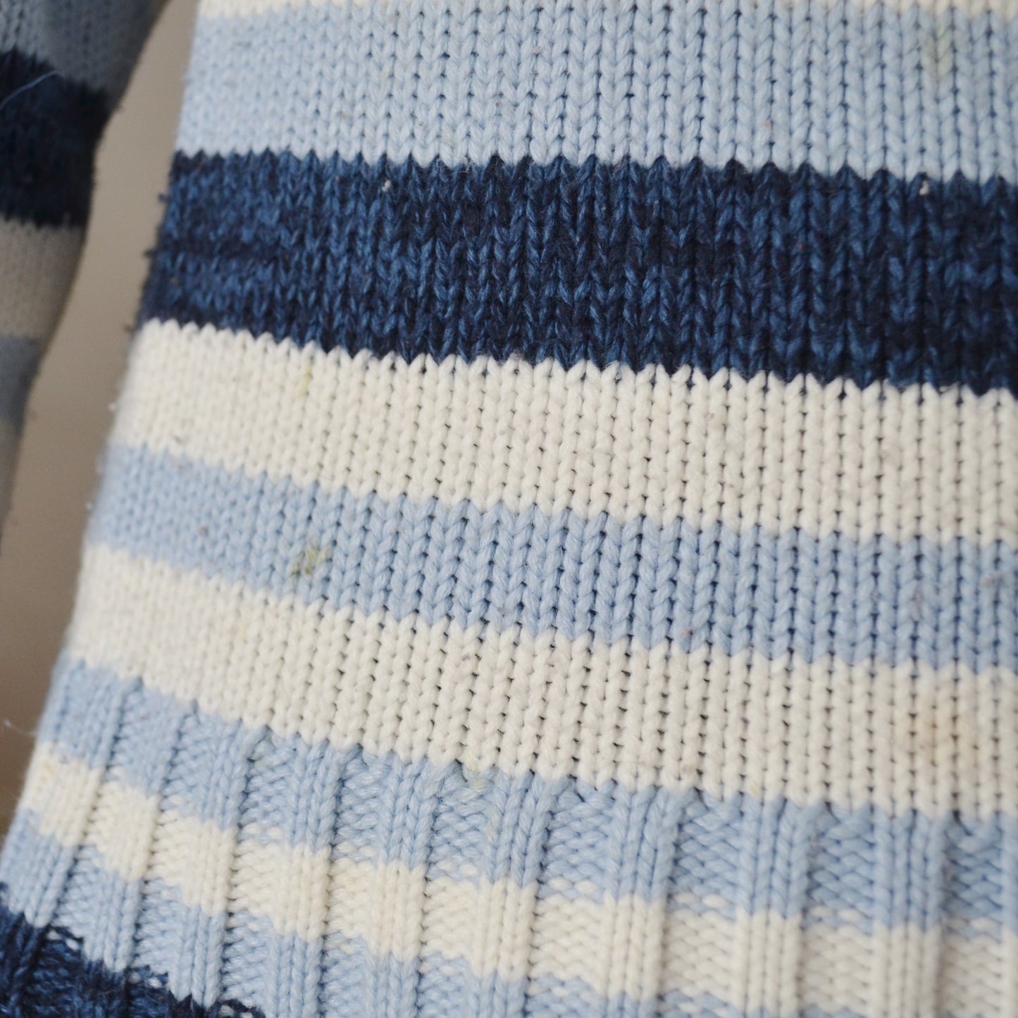 Stripe cardigan L