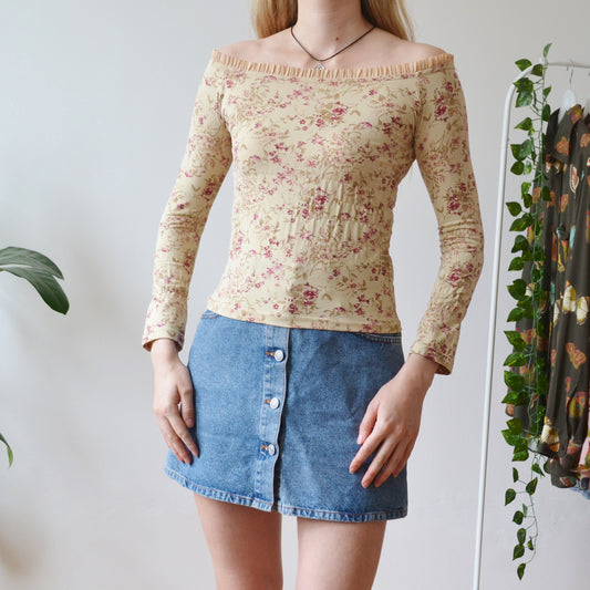 Floral top S