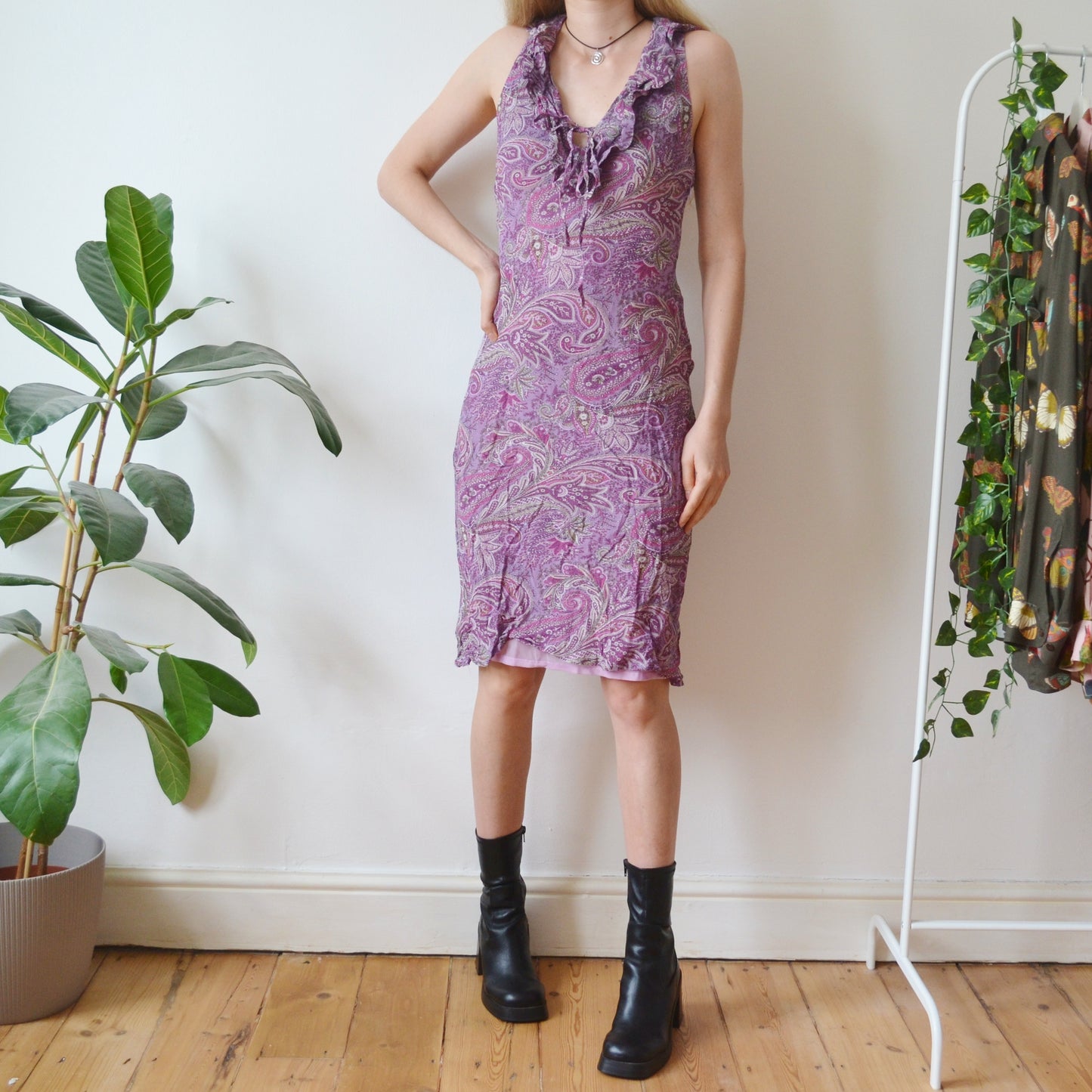 Paisley dress M