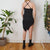 Vintage Crossover Back Dress