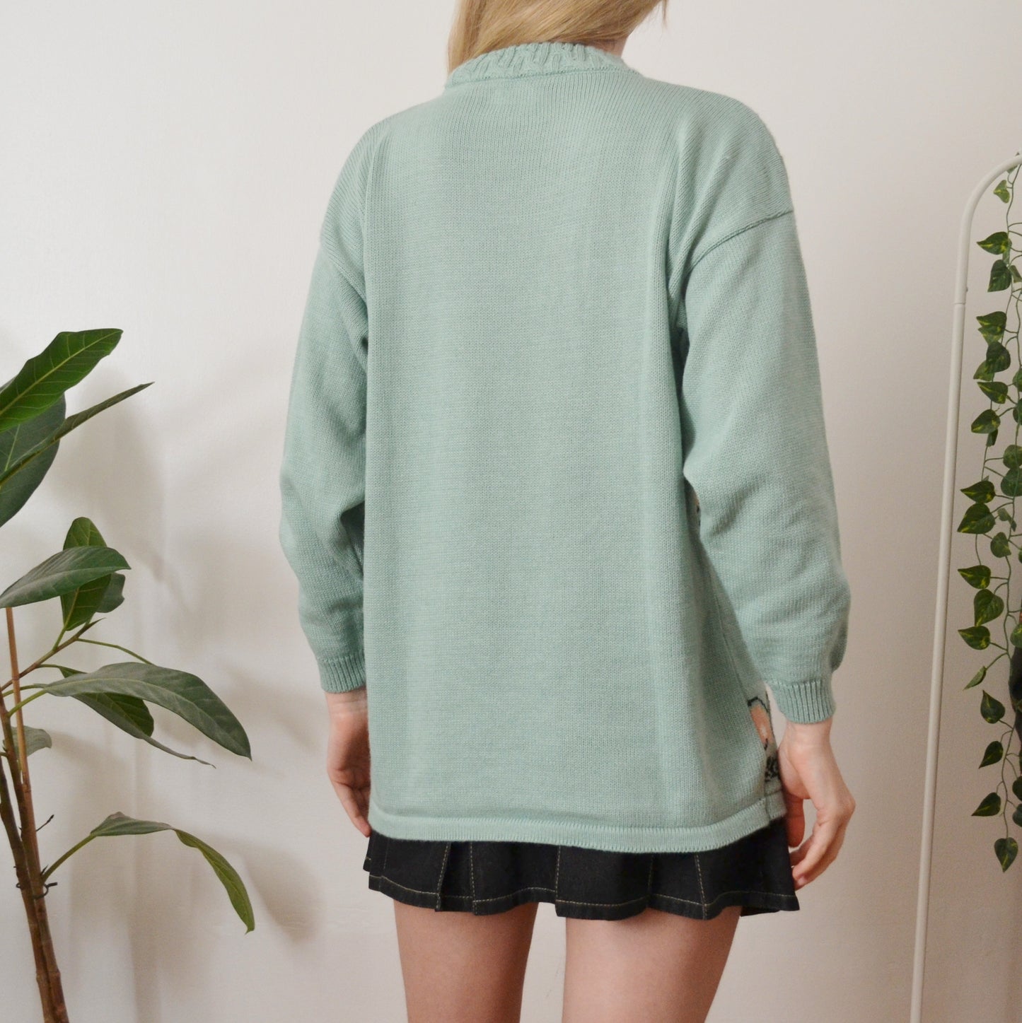 Vintage Flower Jumper L