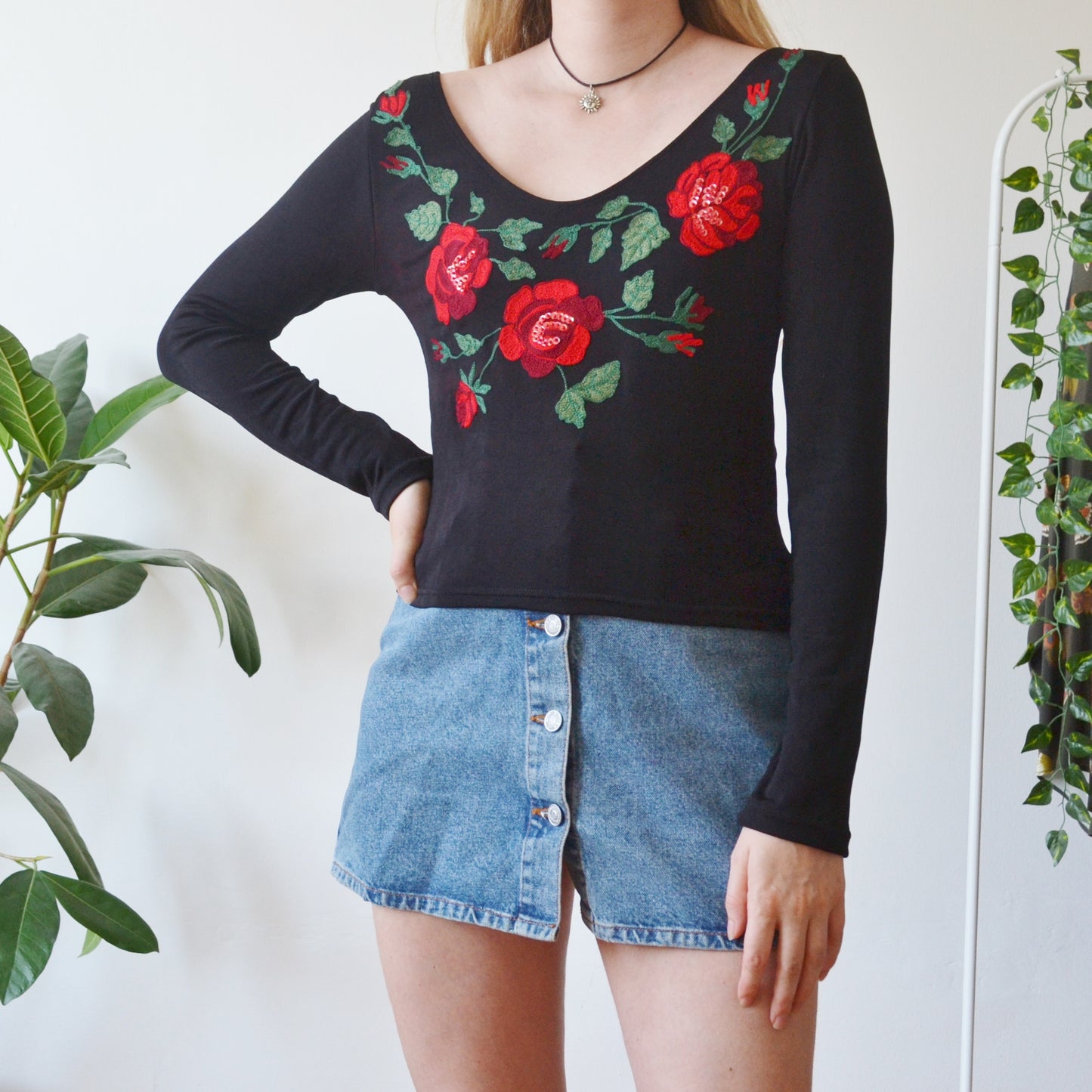 Vintage Rose Top L