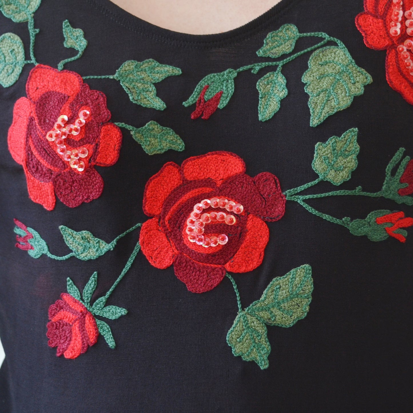 Vintage Rose Top L