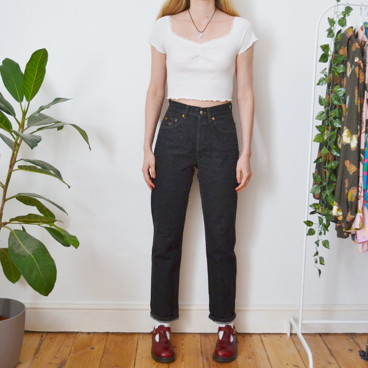 Charcoal jeans uk 8