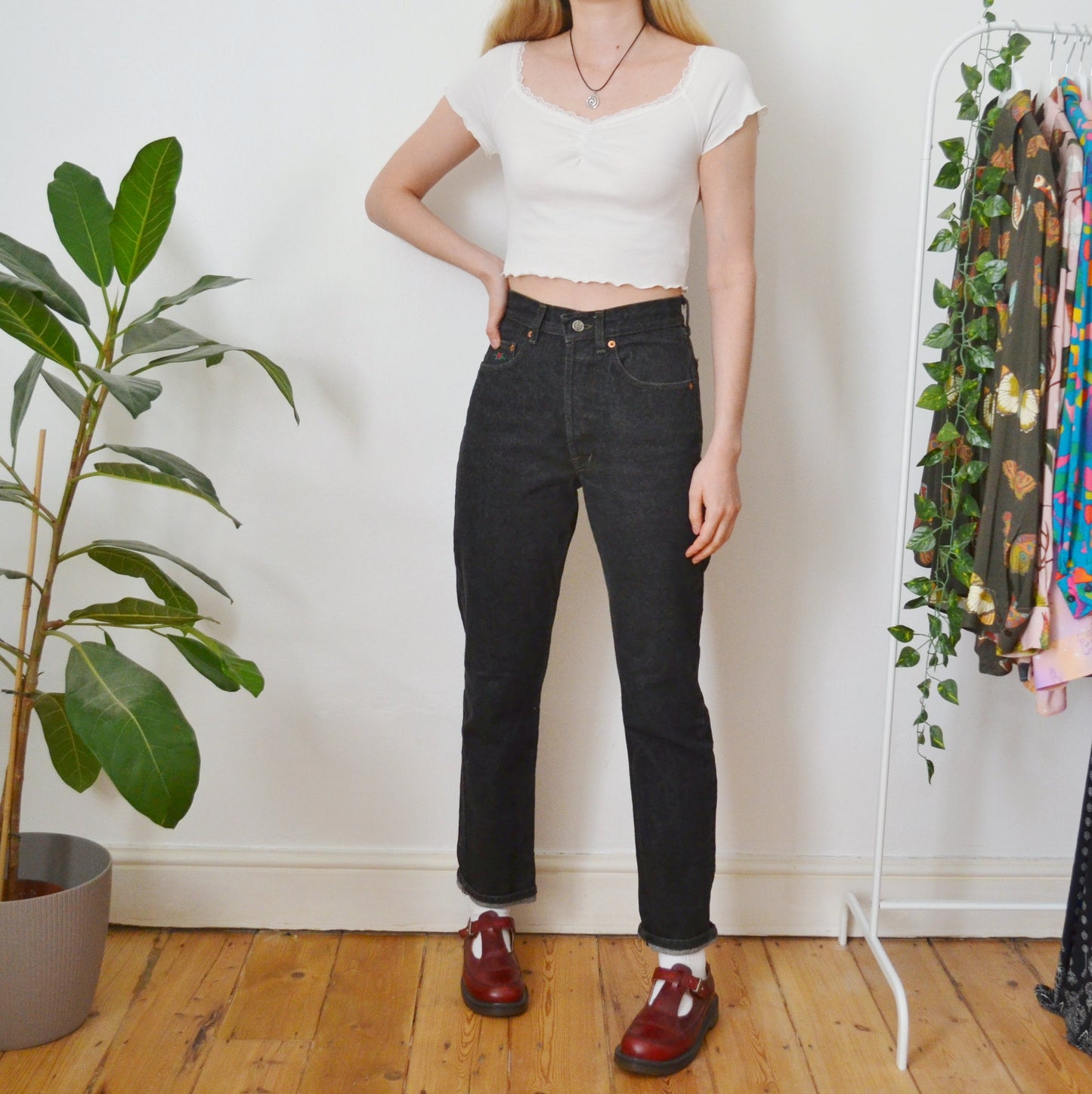 Charcoal jeans uk 8