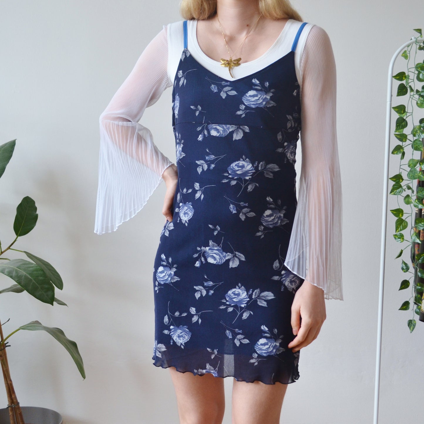 Vintage Rose Dress XS