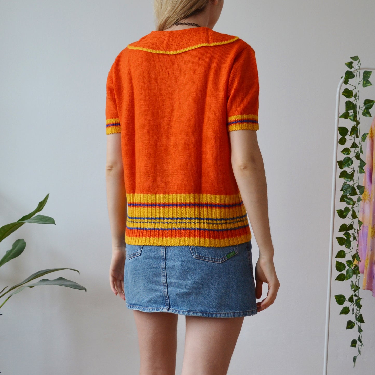 Knitted polo M