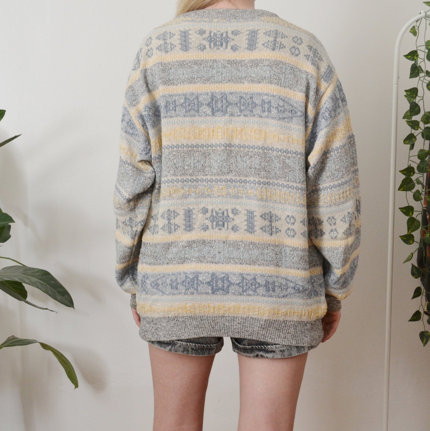 Vintage Pastel Cardigan XL