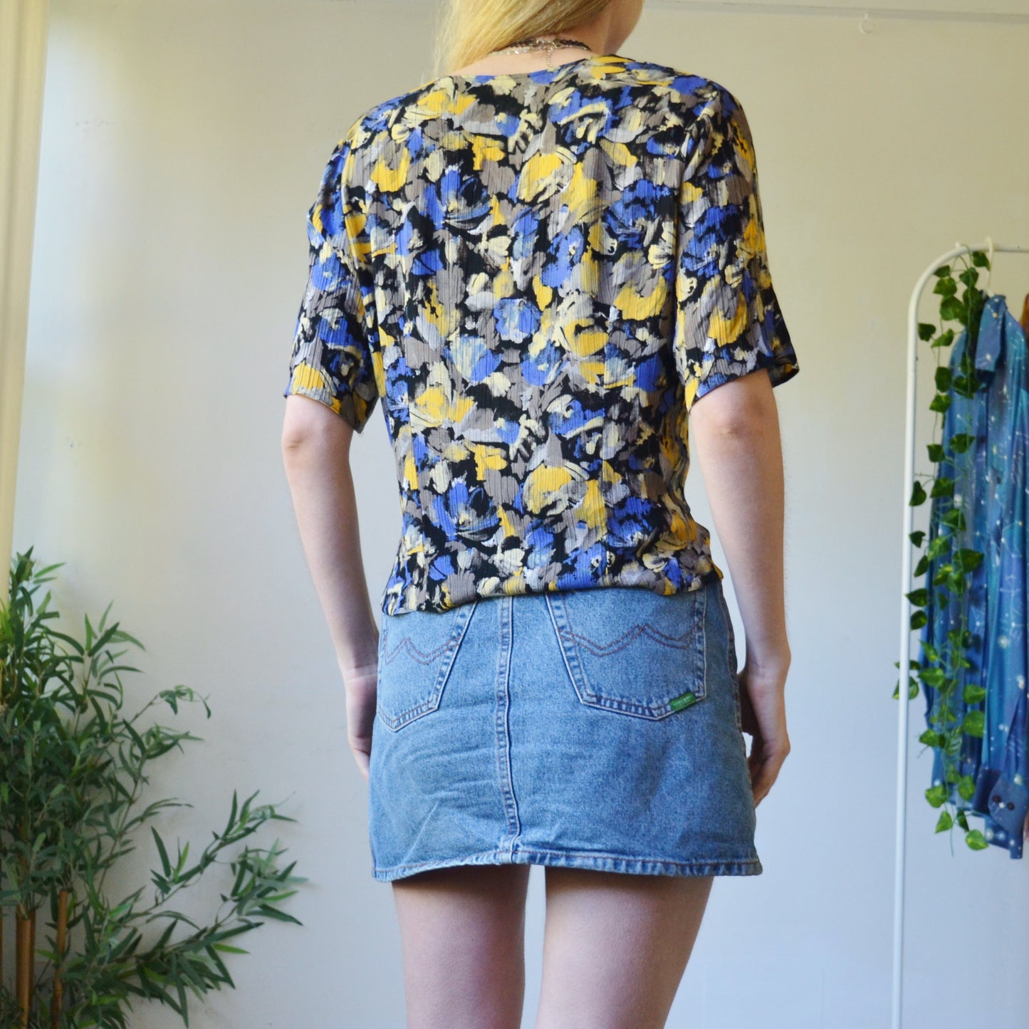 Floral blouse uk 12