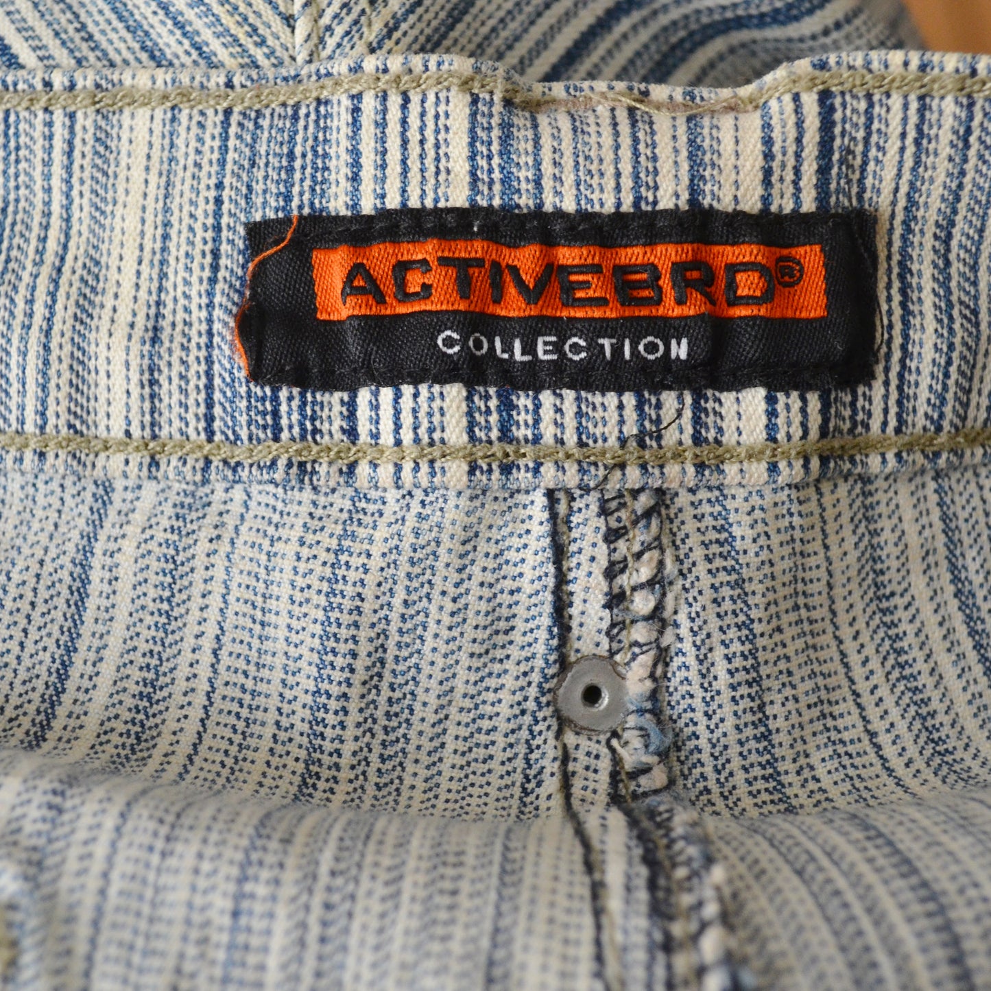 Stripe jeans XXL