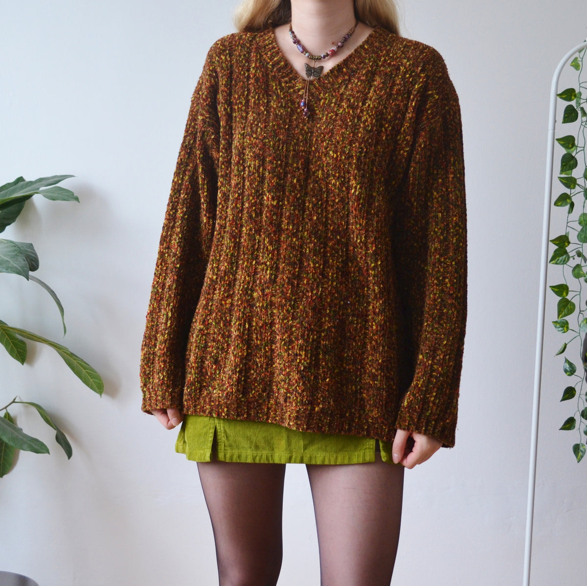 Vintage Brown Jumper L