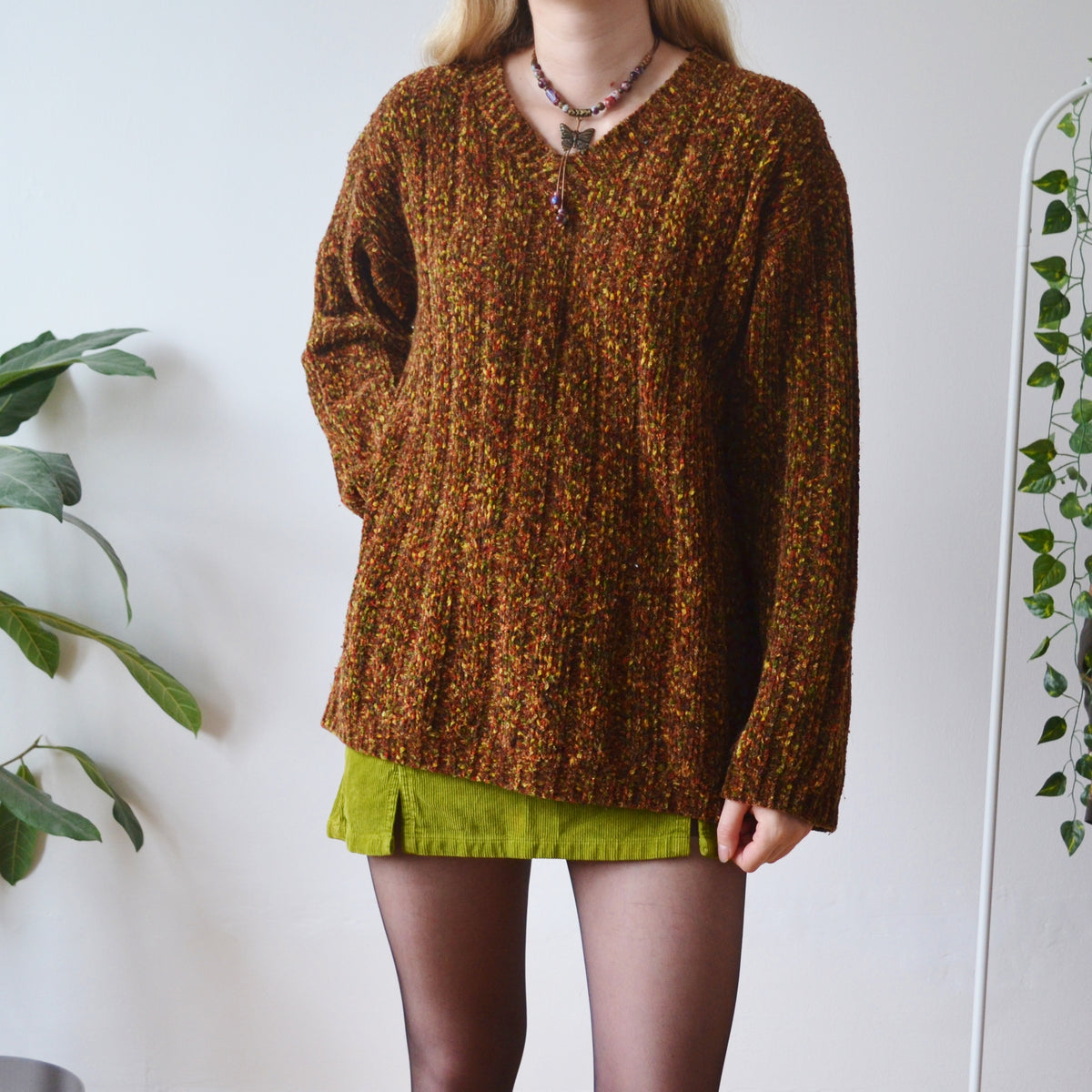 Vintage Brown Jumper L