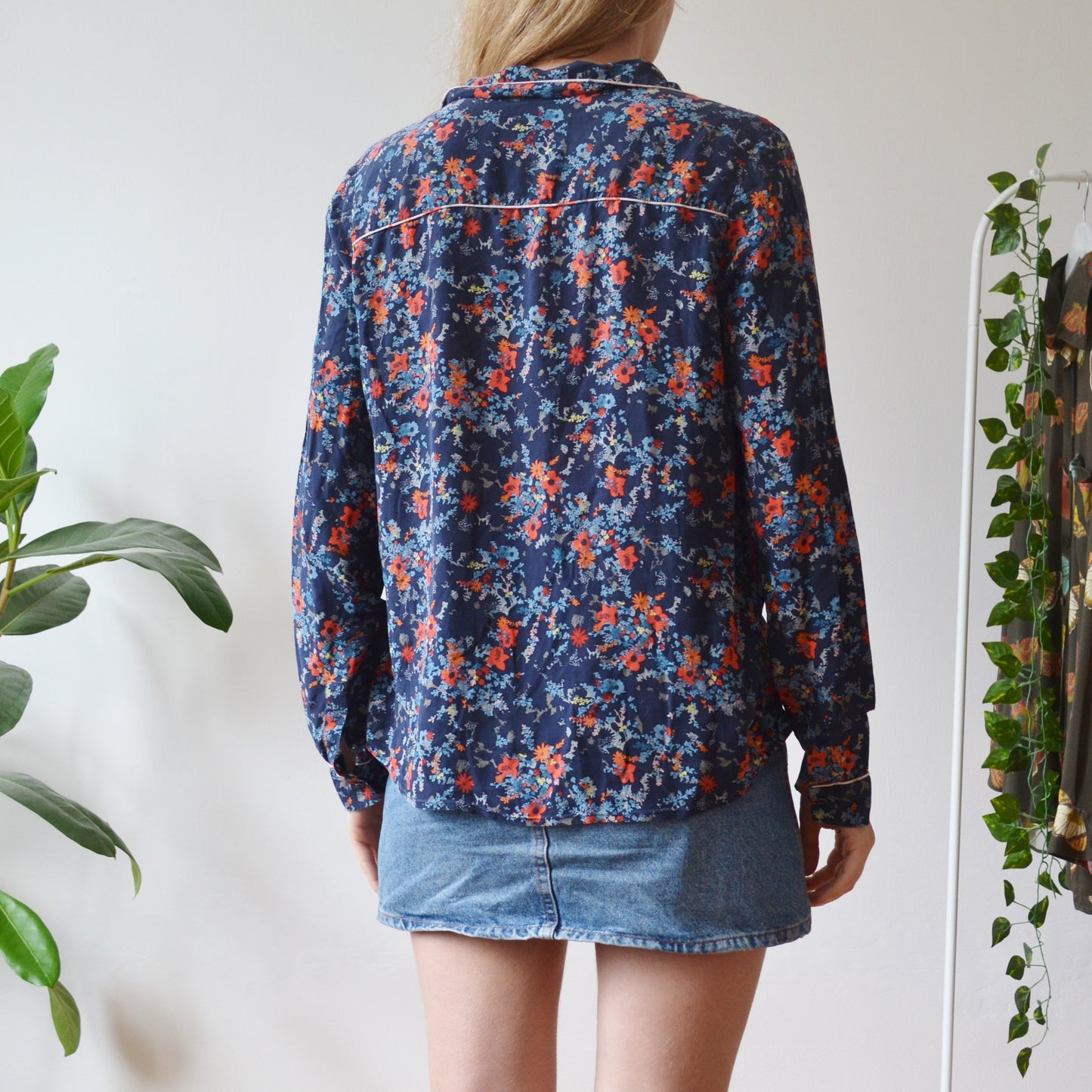 Floral blouse XL
