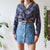 Floral blouse XL