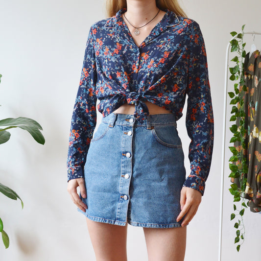 Floral blouse XL