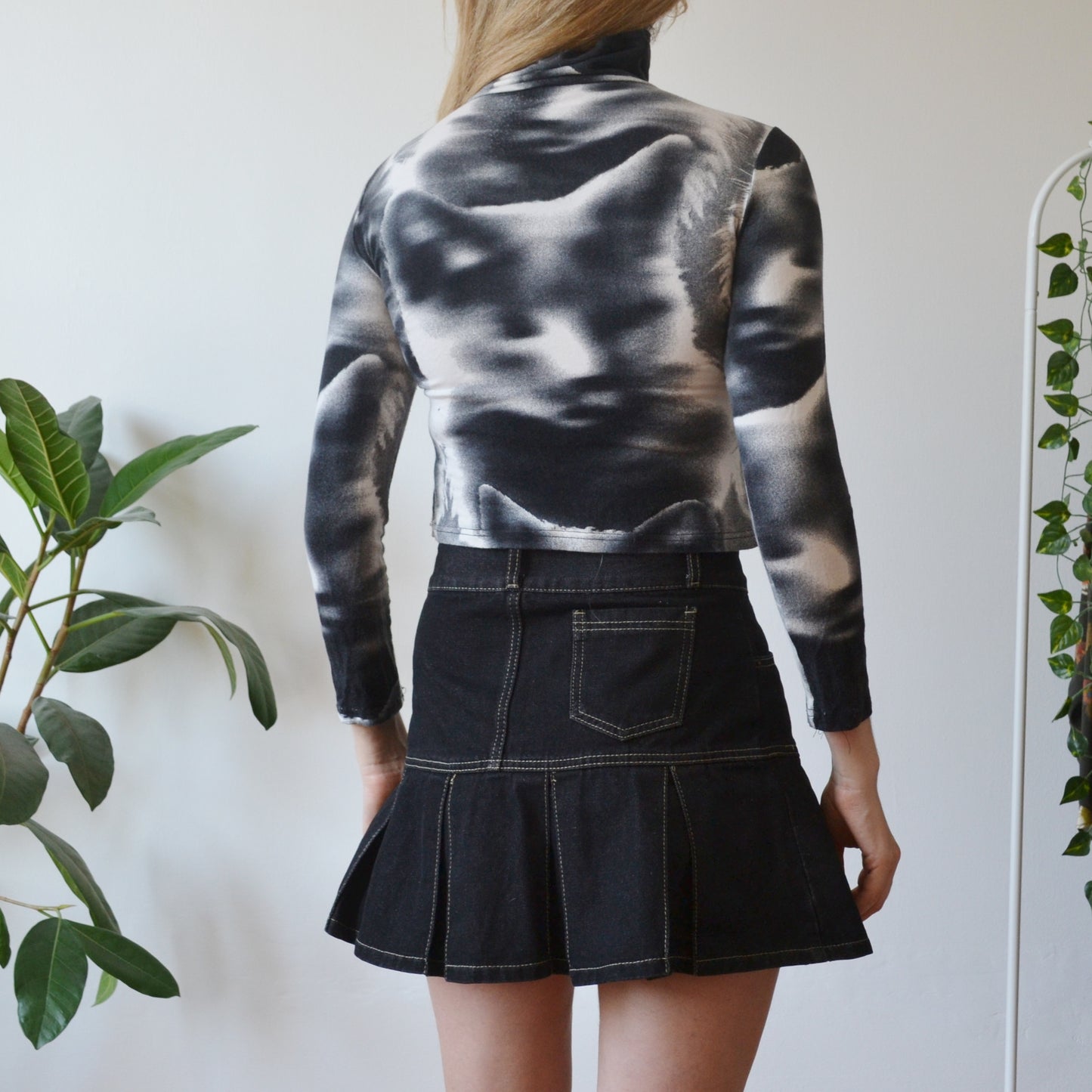 Vintage Cat Top M