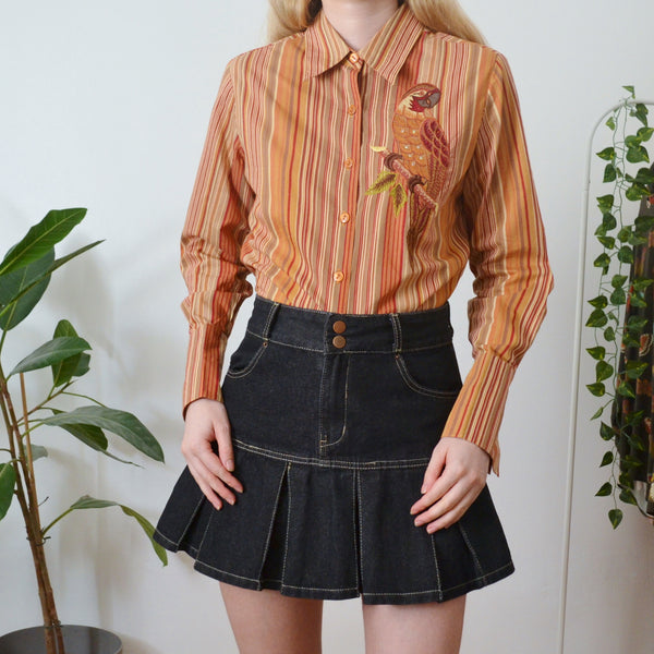 Vintage Parrot Shirt uk 12