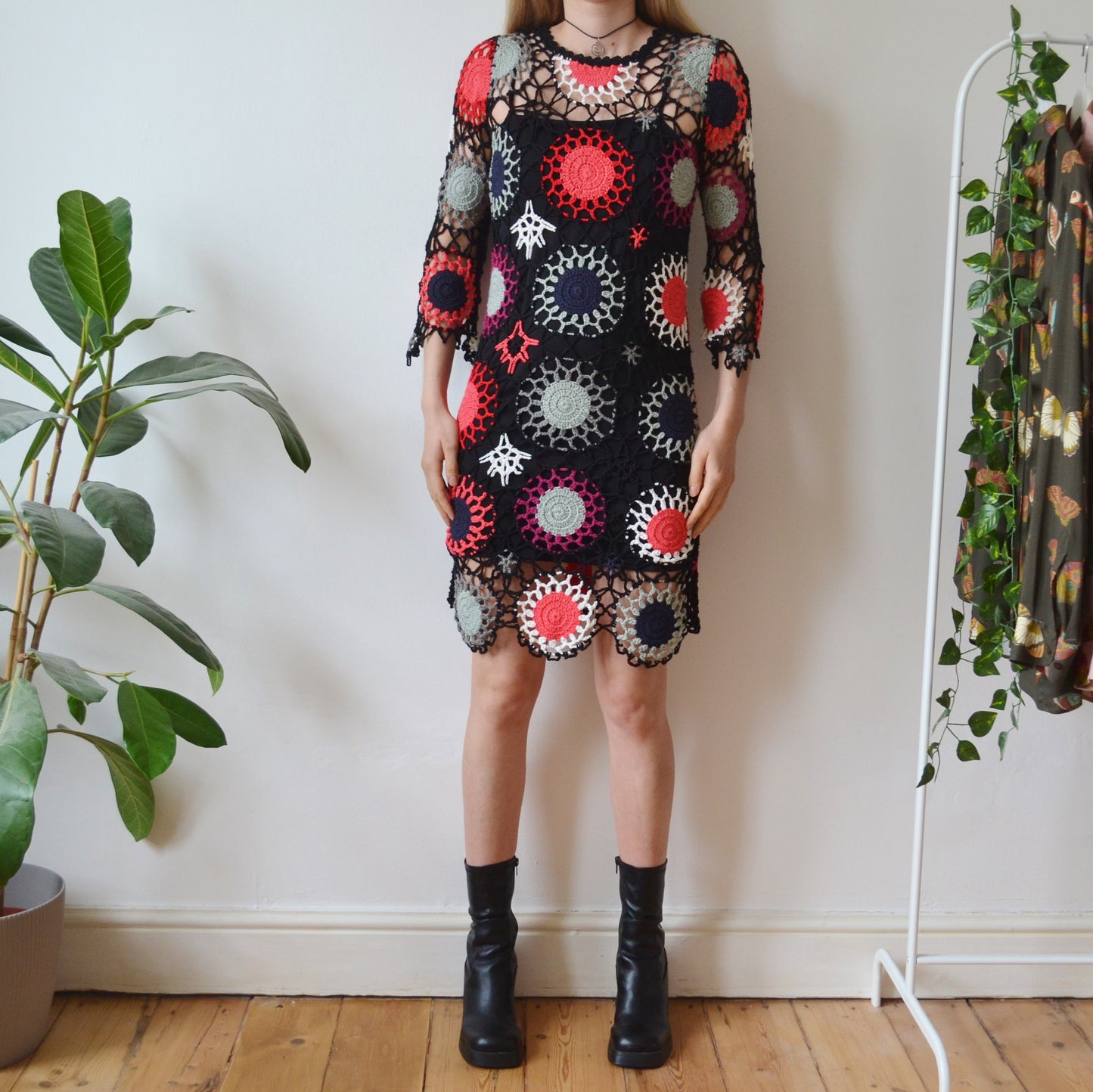 Crochet dress S