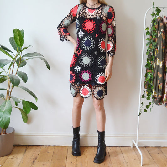 Crochet dress S