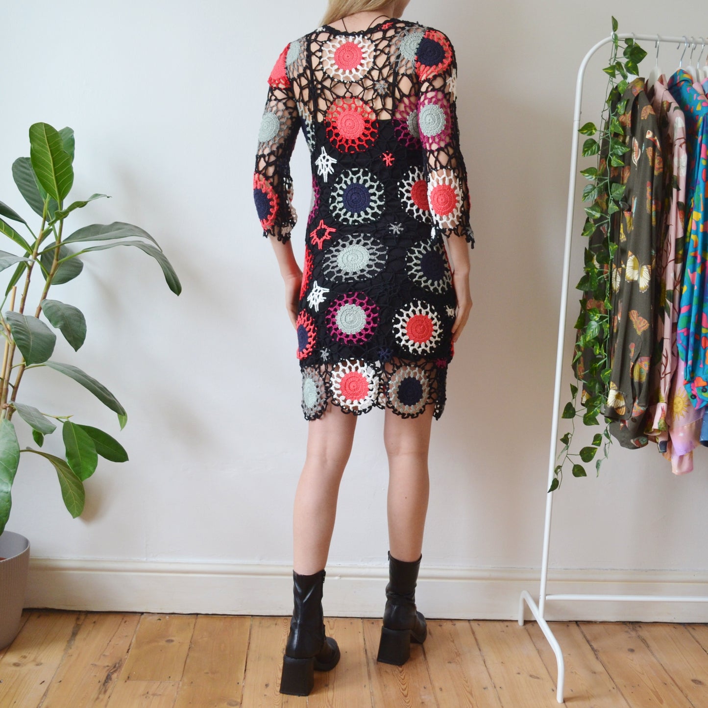 Crochet dress S