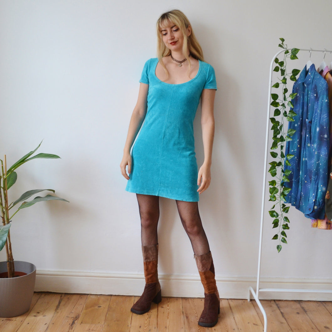 Aqua dress