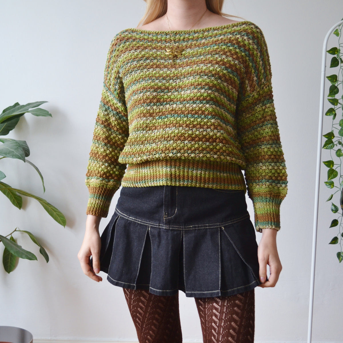 Vintage Moss Jumper M