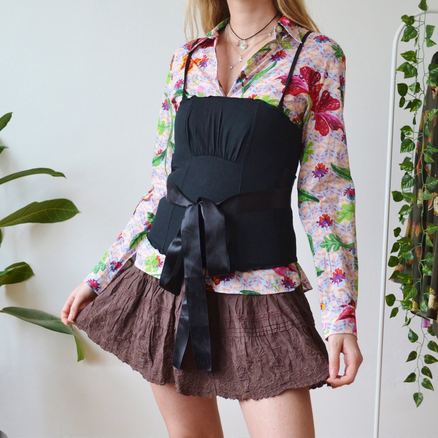 Bow corset XS