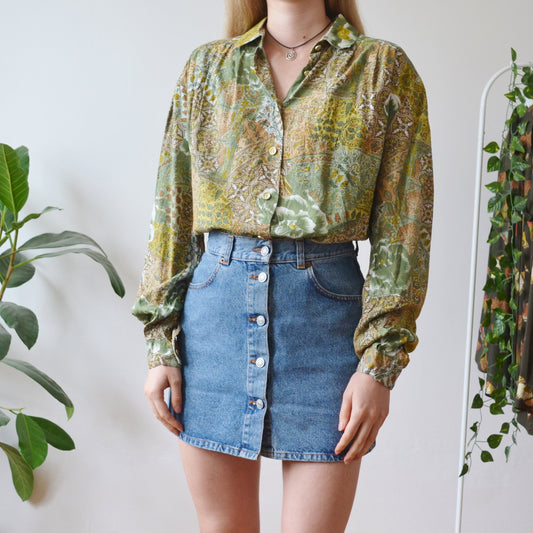 Ornate blouse L