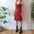 Vintage 90s Red Dress M