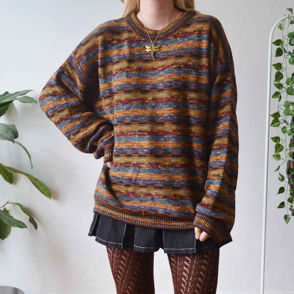 Vintage Stripe Jumper XL