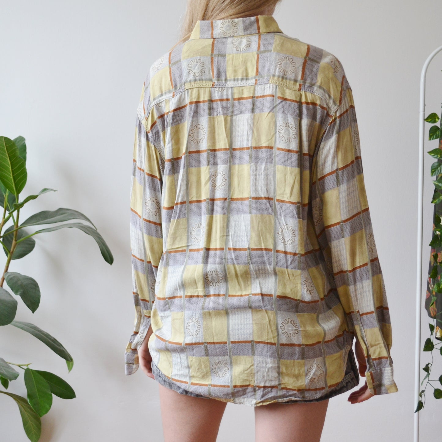 Patchwork shirt L